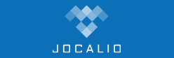 Jocalio White Logo