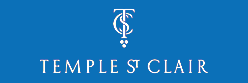 Temple St Clair LLC White Logo