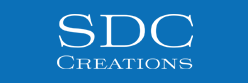 SDC Creations White Logo