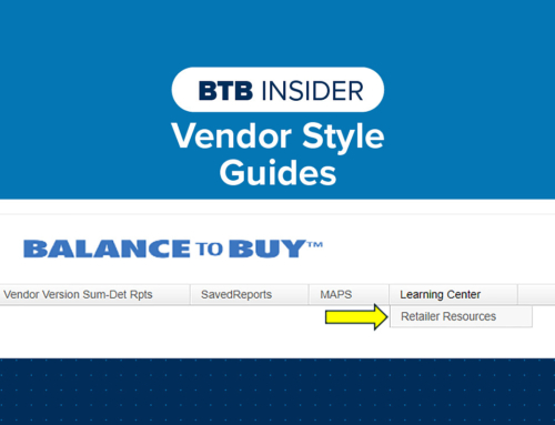 BTB Insider – Vendor Style Guides