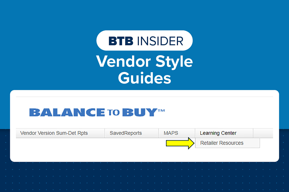 BTB - Vendor Style Guides
