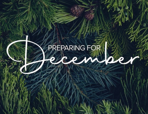 Preparing for December