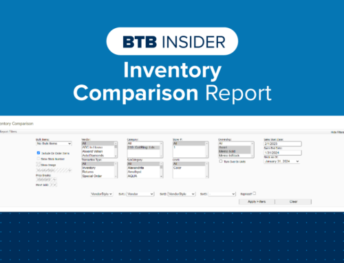 BTB Insider – Inventory Comparison Report